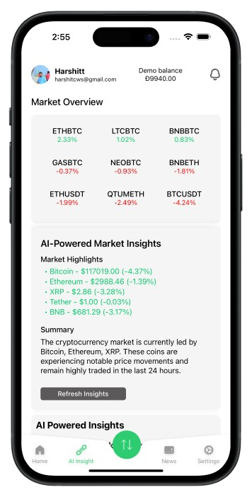 Trading Interface