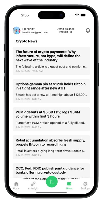 Trading Interface