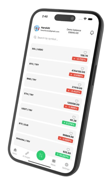Trading Interface